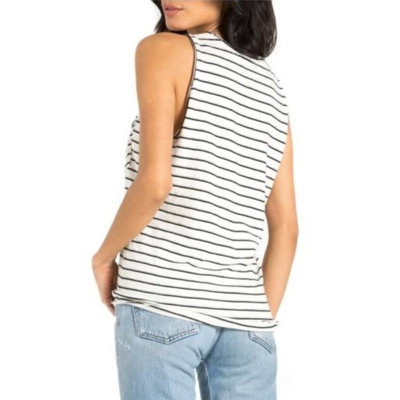N:philanthropy Noir Stripe Tank - Picture 2 of 8